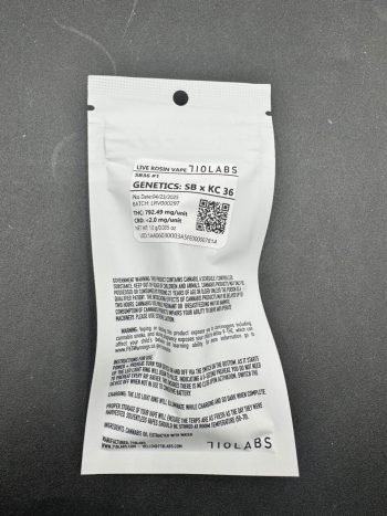 710 LABS Live Resin Vape