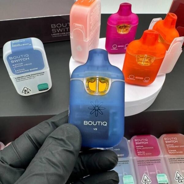 Boutiq Switch V3 Liquid Live Diamonds Dual Tank