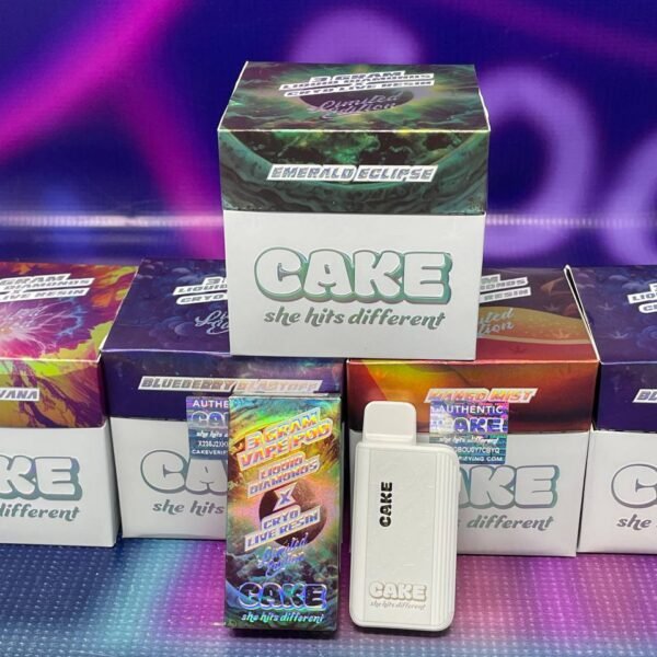 Cake 3Gram Vape Liquid Diamonds x Cryo Live Resin