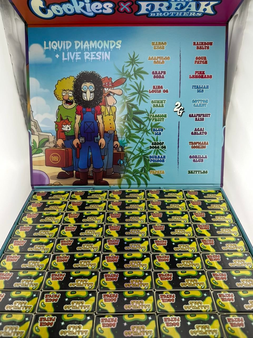 Cookies-X-The-Freak-Brothers-V2-2G-Disposable-Liquid-Diamonds 3