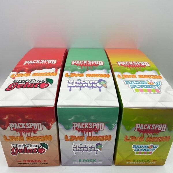 Packspod Los Angeles Live Resin Disposable Vape