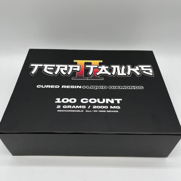 Terp Tanks 2G Disposable Cured Resin + Liquid Diamonds